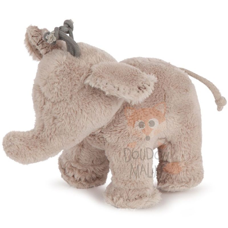  baby comforter ferdinand the elephant grey brown 